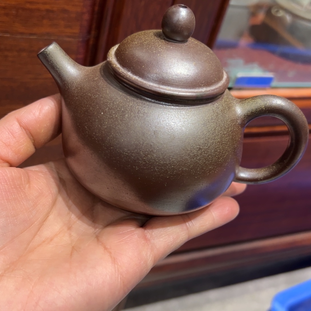 贵台龙窑柴烧茶壶25
