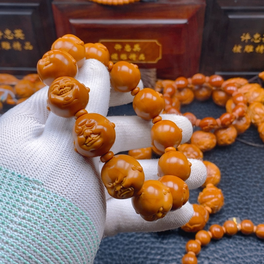 橄榄核手串/手链1***心一青老师1.95人生百态