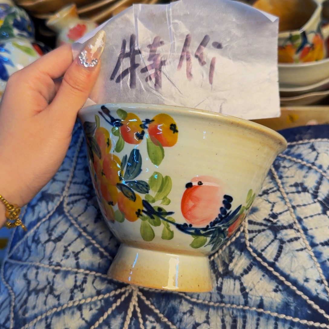 瓷片景德镇陶瓷手工手绘