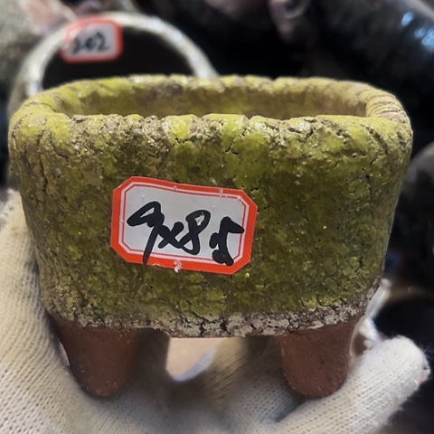 红陶粗陶花盆手工