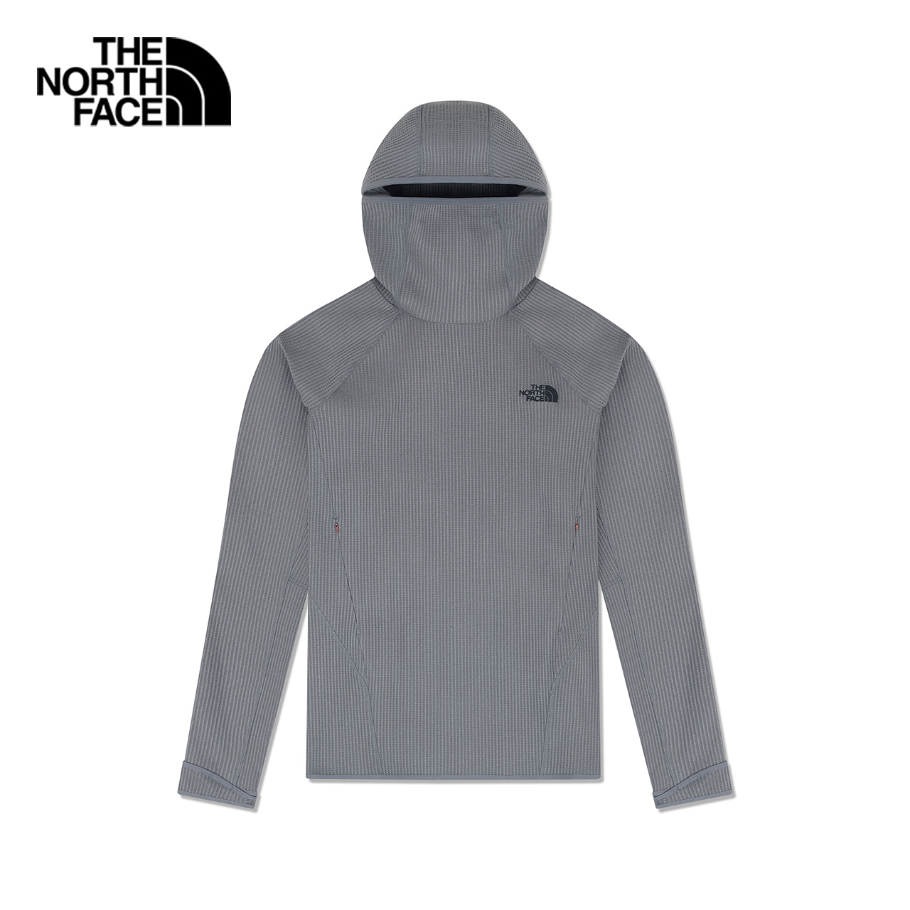 北面UE设计师款华夫格卫衣男面罩式风帽户外TheNorthFace|8E64