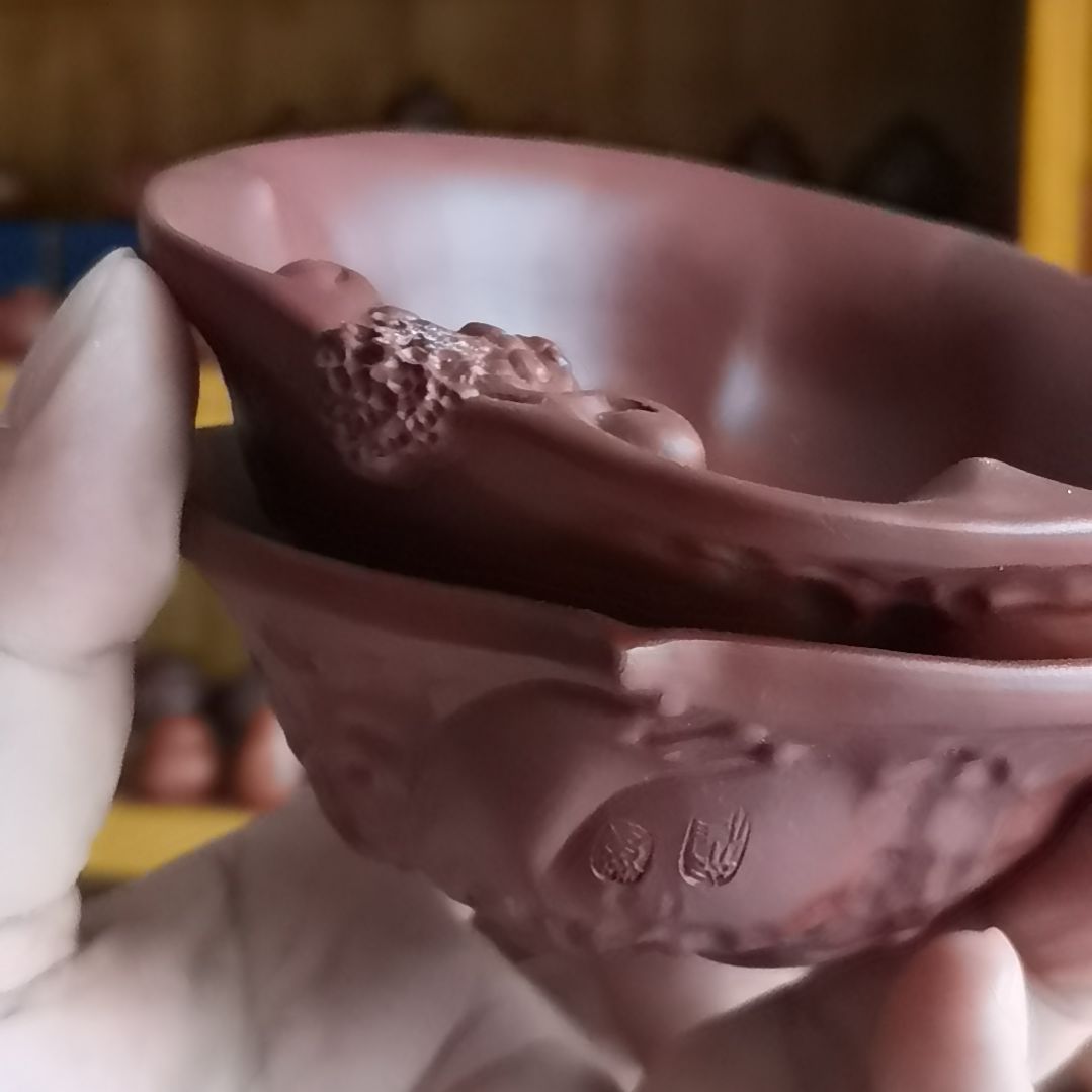 茶杯紫砂紫砂主人杯一套