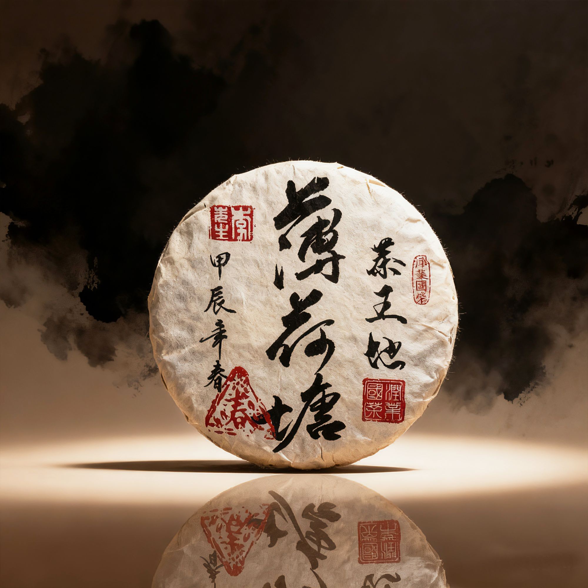 {29号薄荷塘}（1009）2024年薄荷塘茶王地-普洱生茶-头春200克/饼