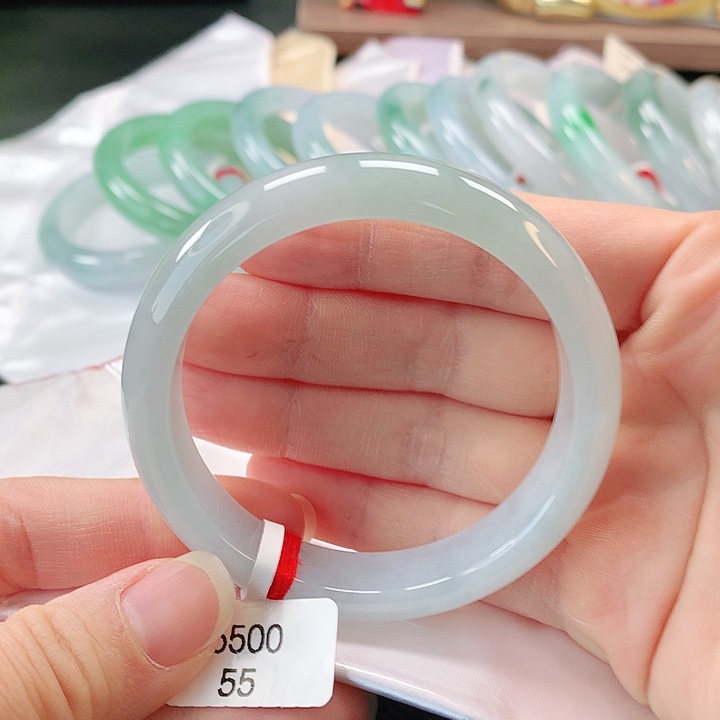 未镶嵌手镯翡翠缅甸A货翡翠手镯