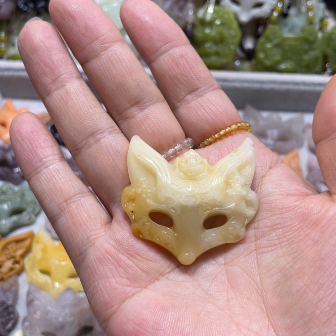 【闪购商品】岫玉颈饰未镶嵌用****346手牌