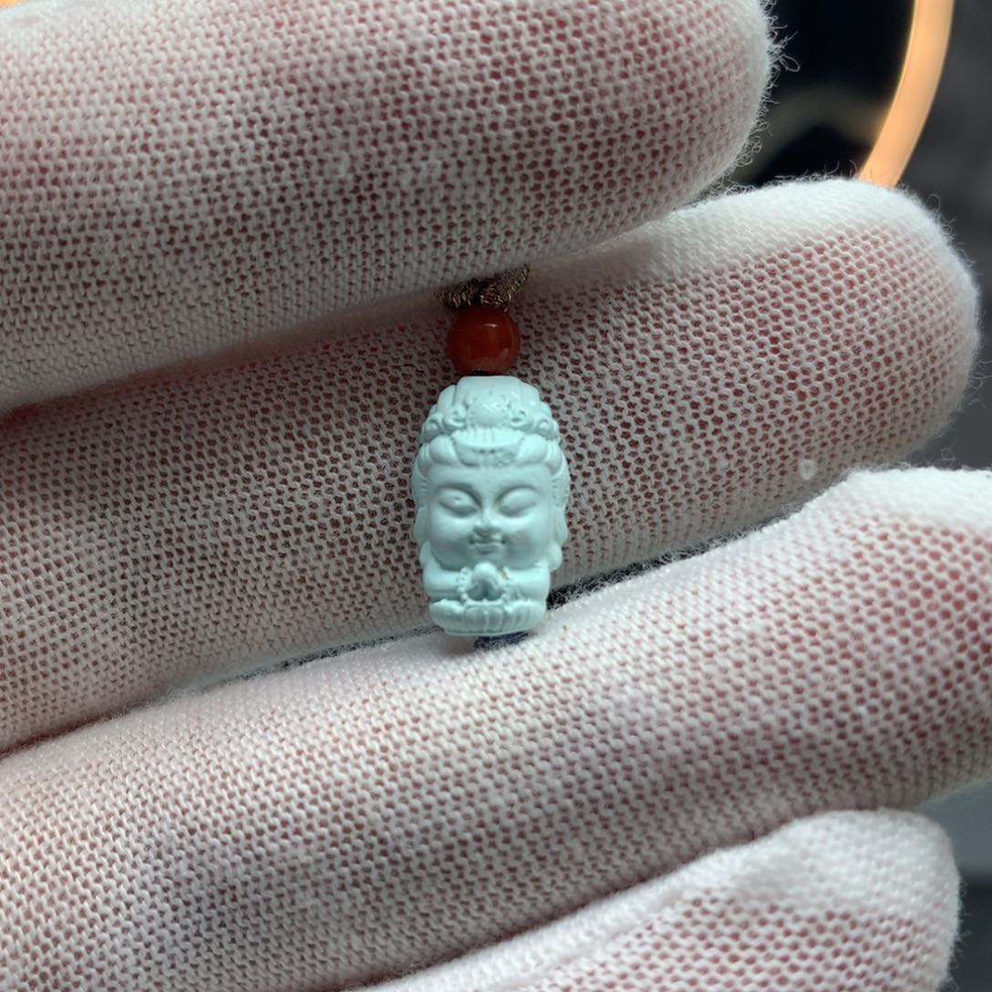 绿松石挂件未镶嵌