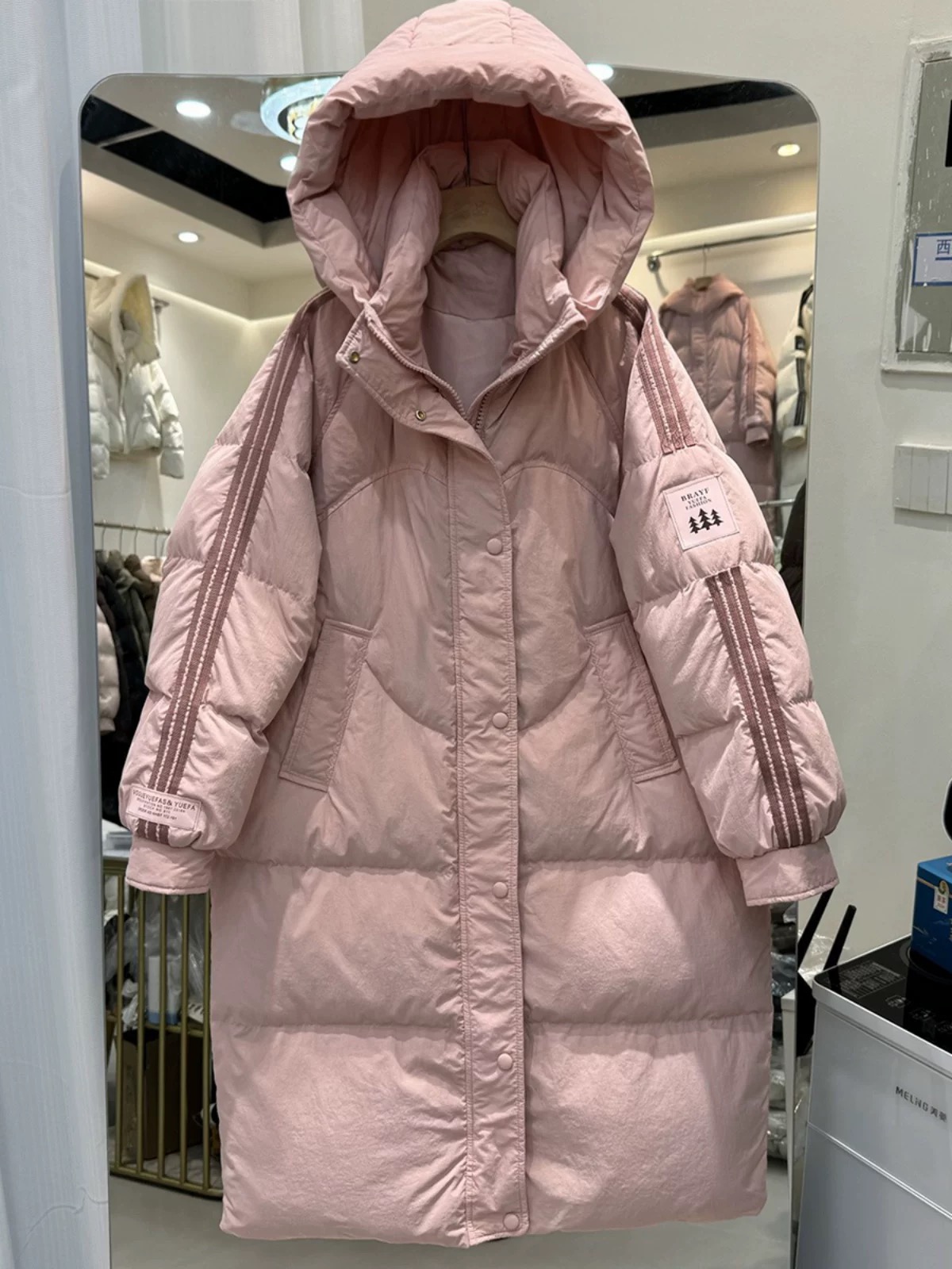 【三叶草款专属】现货精选情侣款宽松加厚保暖羽绒服