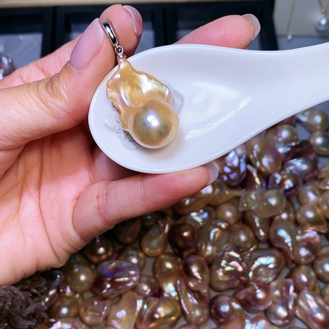 【闪购商品】淡水珍珠吊坠未镶嵌