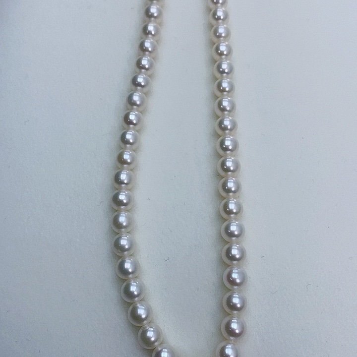 淡水珍珠颈饰银S925镶嵌