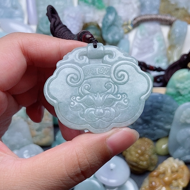 翡翠未镶嵌吊坠(不含链)翡翠