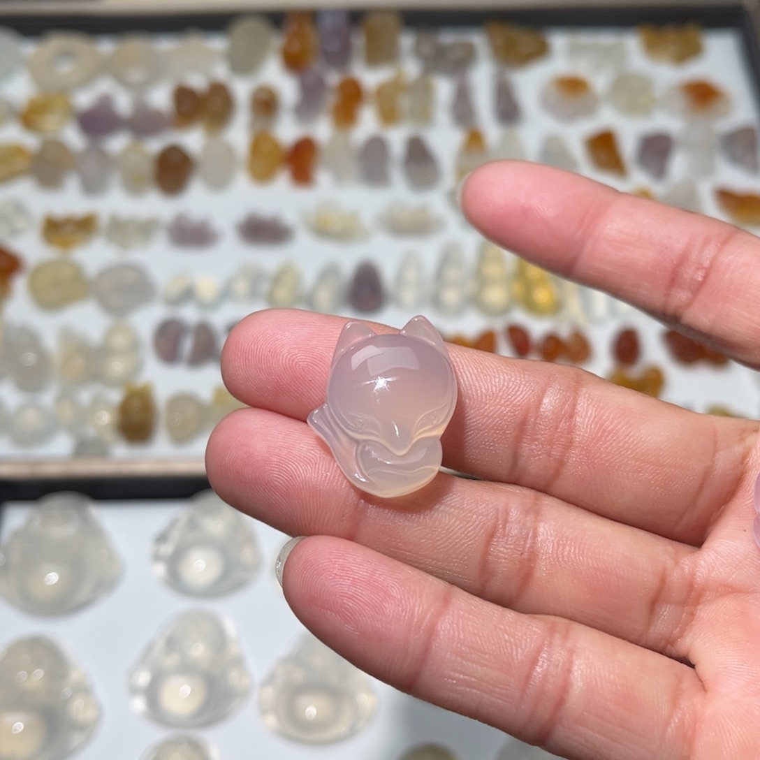 玛瑙/玉髓合金颈饰