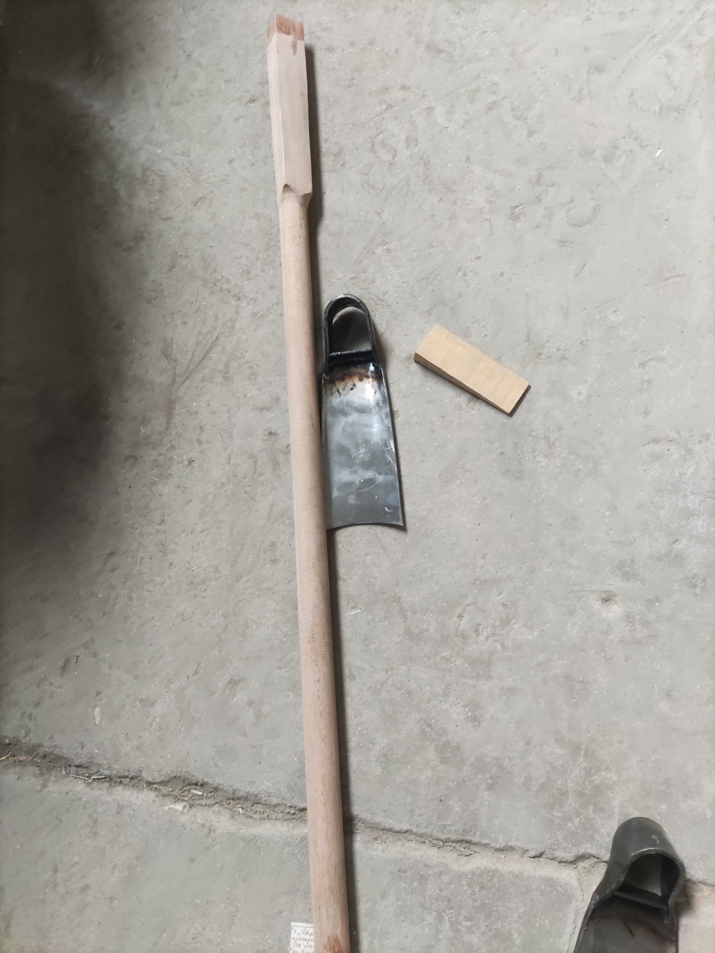 直播间老式锄小号窄锄带柄