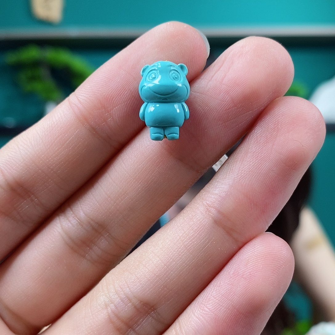 未镶嵌绿松石珠宝奇石