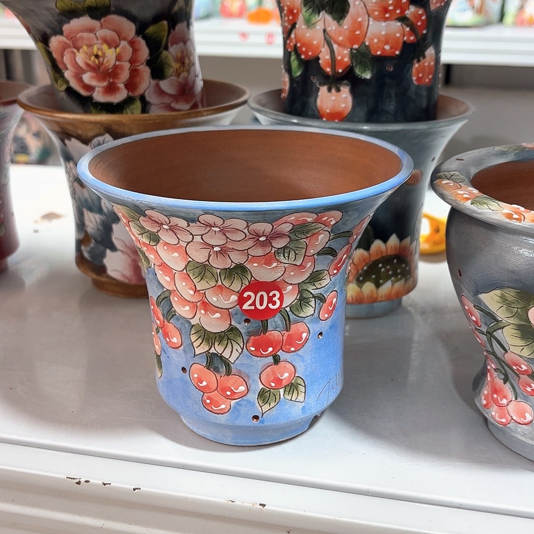 紫砂花盆?**?手工花盆默认微瑕