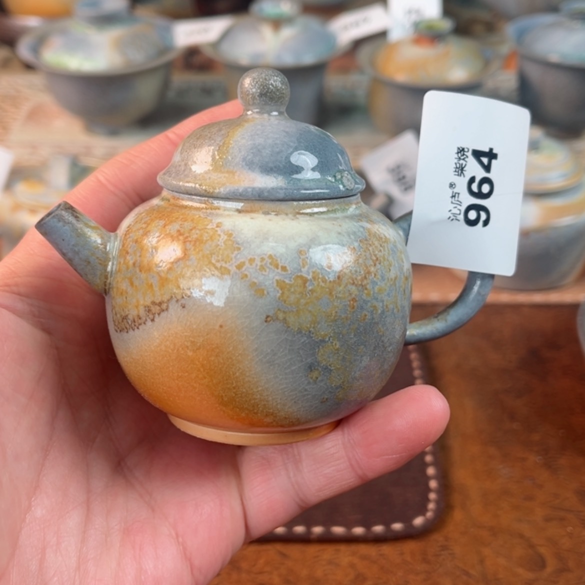 【闪购商品】沁庐柴窑古法柴烧手工茶器