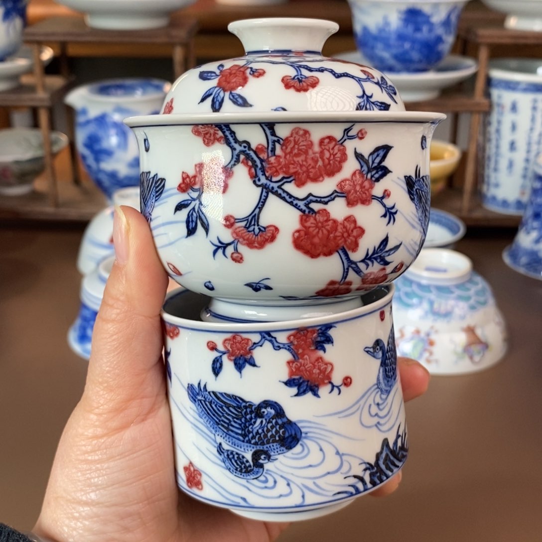 景德镇陶瓷手工手绘