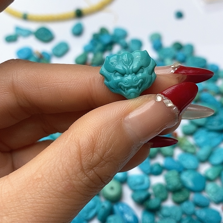 绿松石珠宝奇石未镶嵌