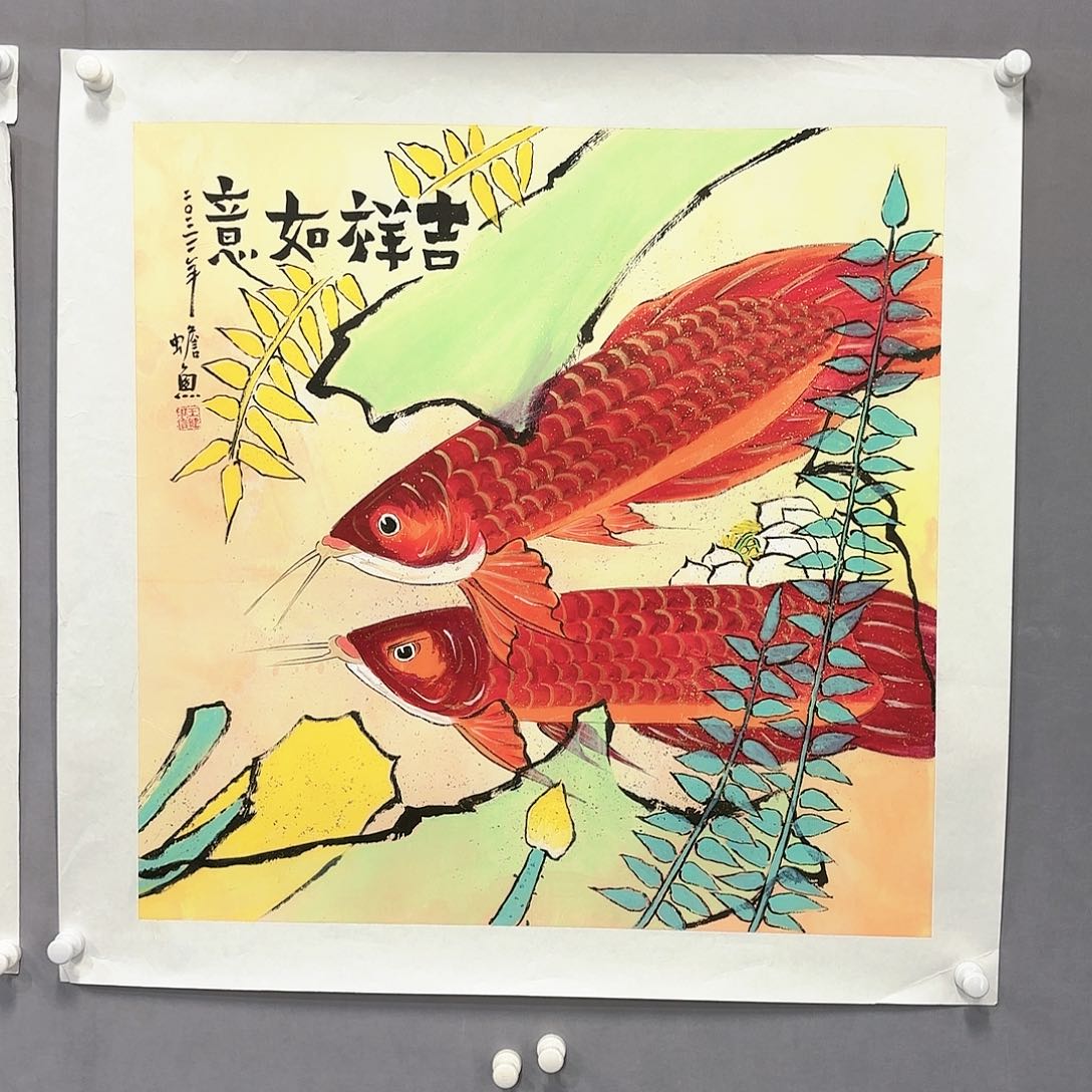 国画国画纯手绘作品请放心去藏
