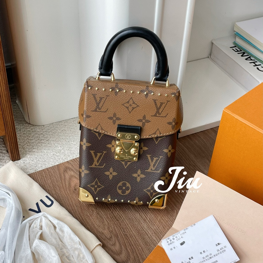 99新 LouisVuitton/路易威登 camera box相机包闲置芯片CG14-0024