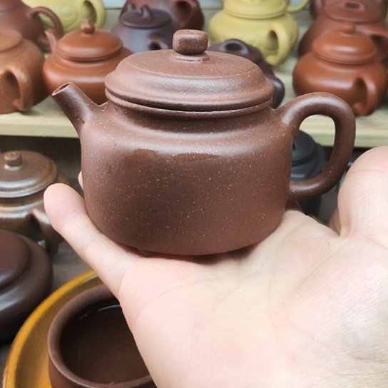 茶壶紫砂将坡泥得中160豪升左右