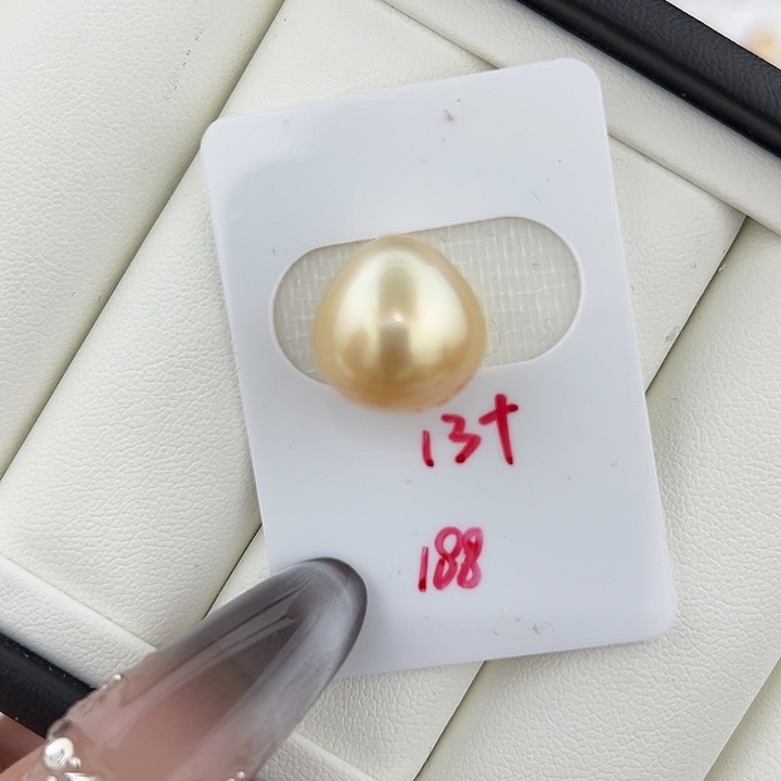 定制海水珍珠未镶嵌裸珠13-14 