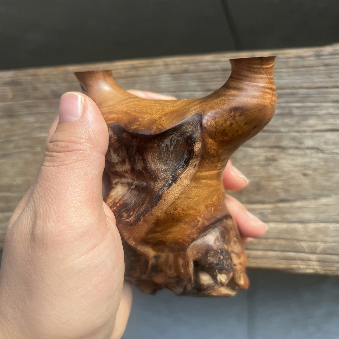 麻梨 原木撑头  85-15 左右通用