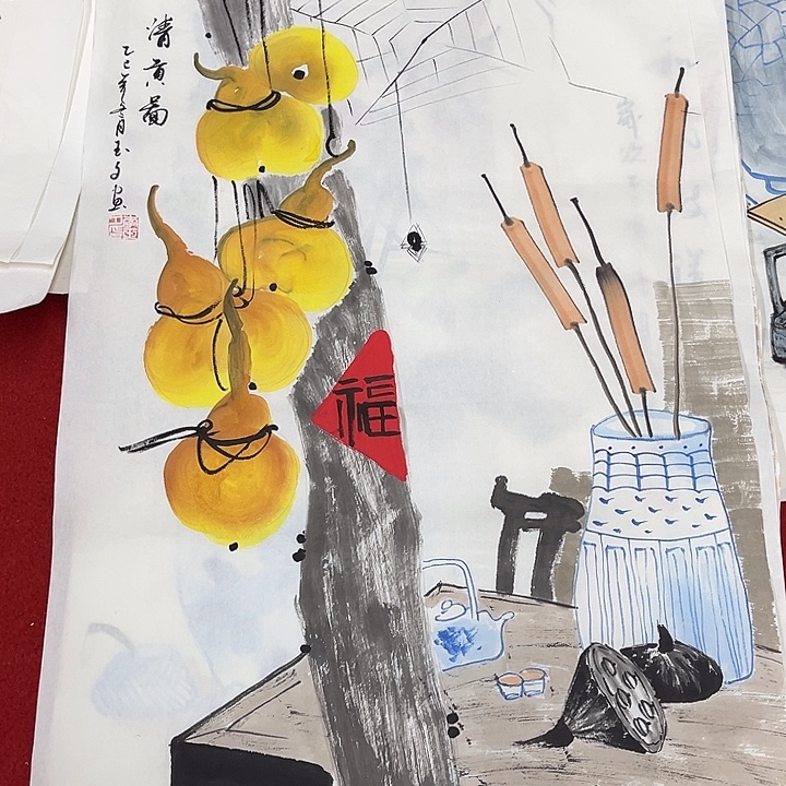 国画一二三一二三四六