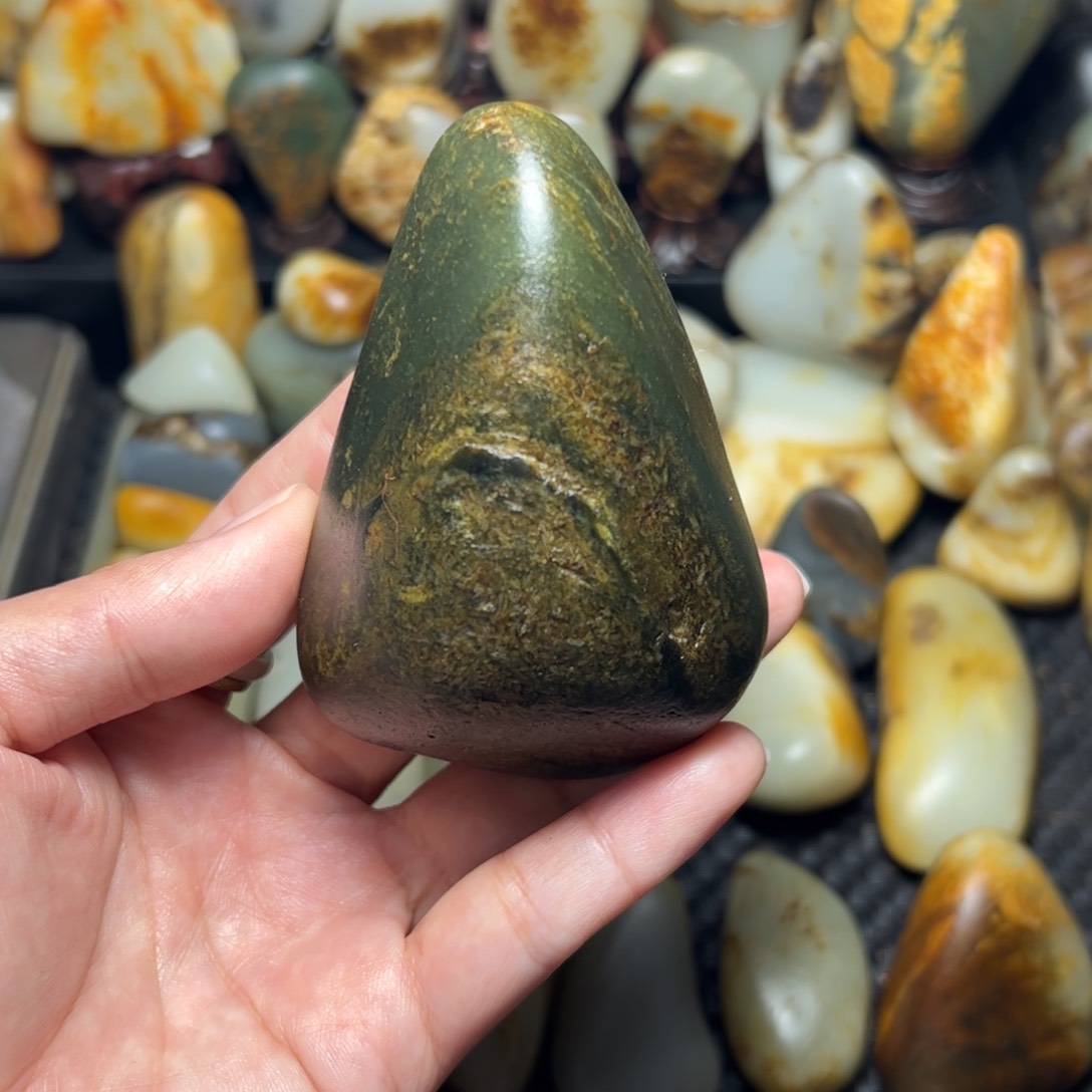 和田玉（青玉）A4未镶嵌