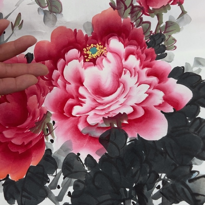 国画宣纸纯手绘字画