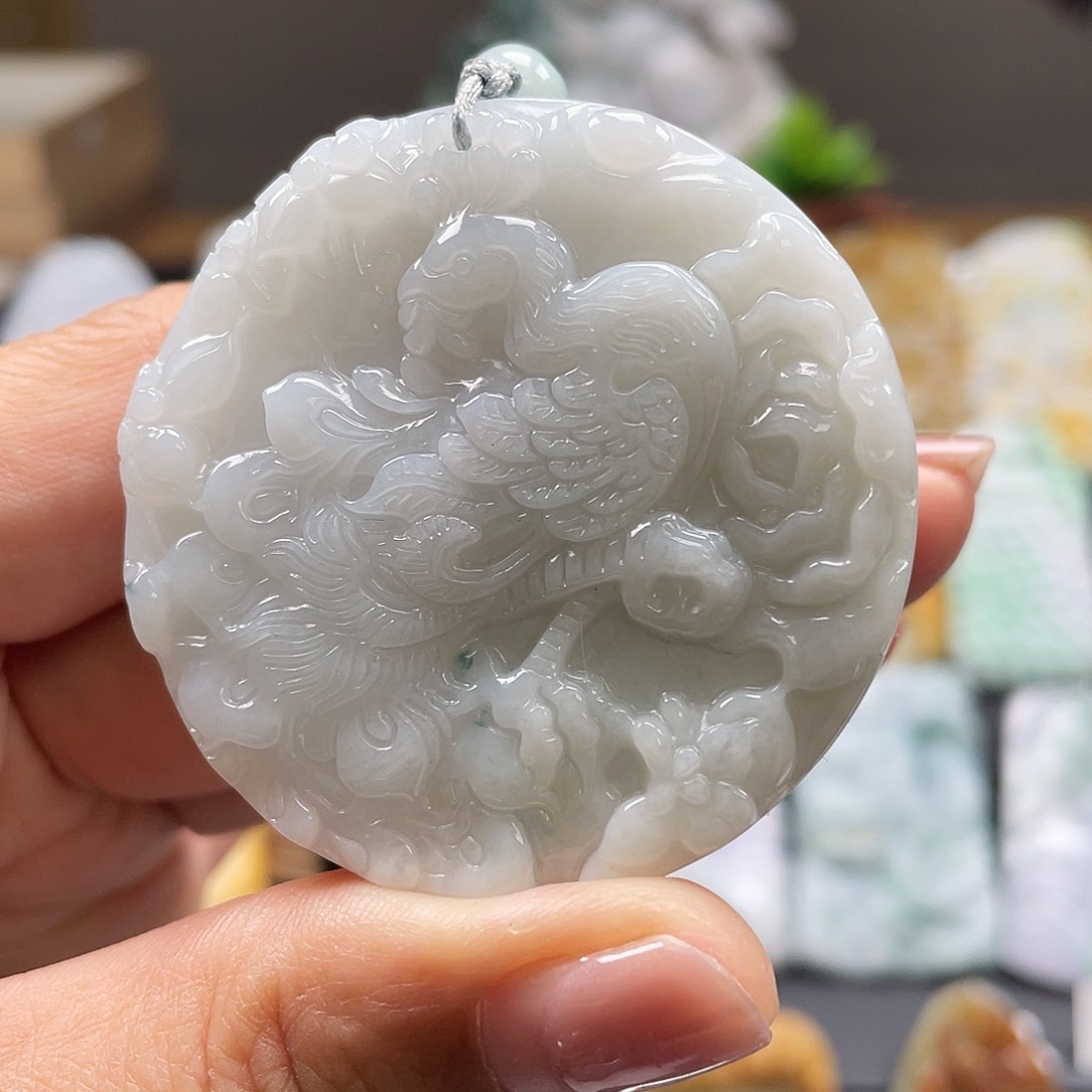 翡翠吊坠(不含链)未镶嵌