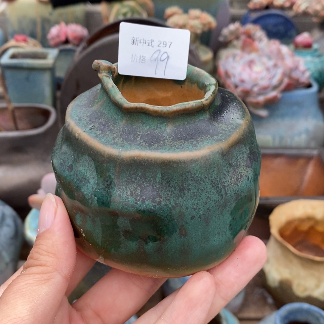 粗砂花盆1987盆新中式297