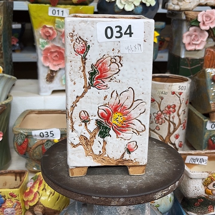 紫砂花盆粗陶材质多肉花盆