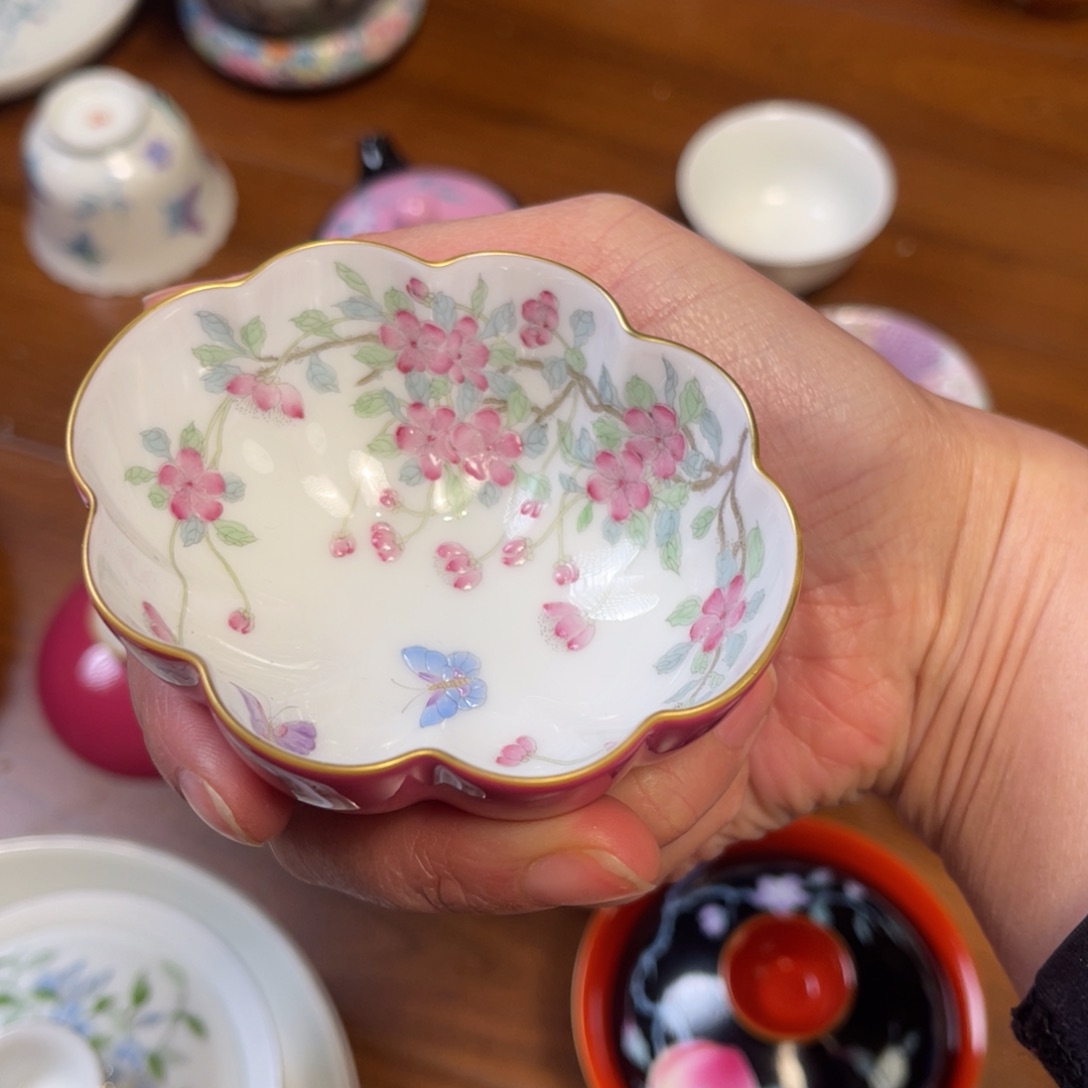 景德镇纯手绘陶瓷茶具