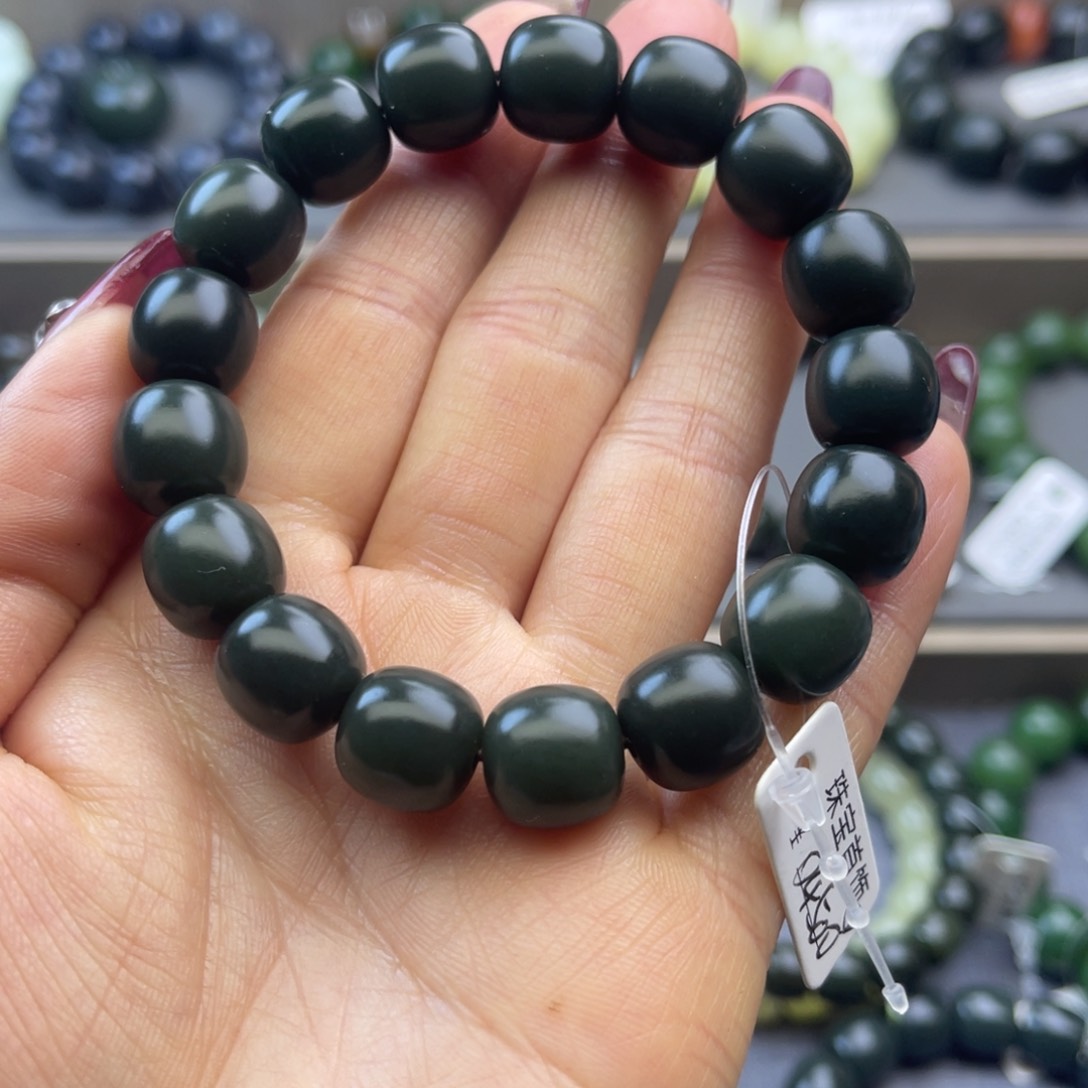 和田玉手链未镶嵌