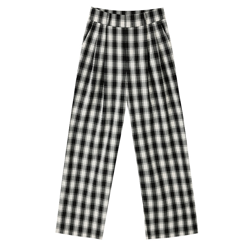 【达人专属】时髦通勤宽松直筒裤N2344