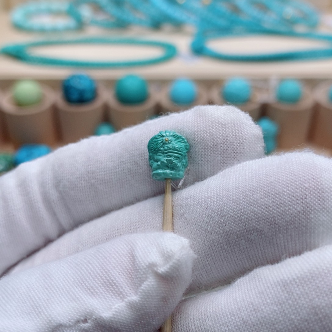 绿松石珠宝奇石未镶嵌