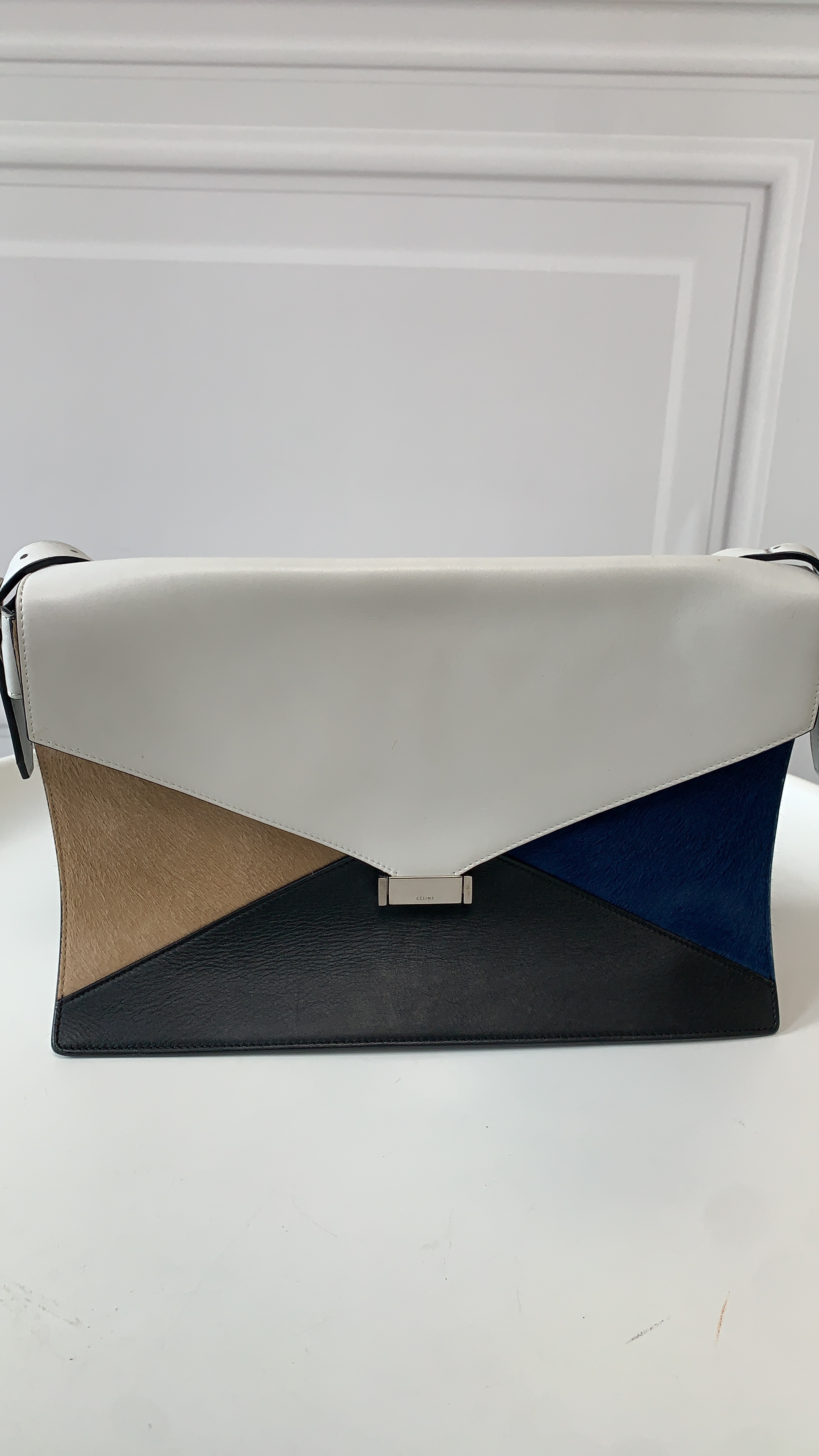 95新 Celine/思琳 CS5894/Celine拼色信封单肩包