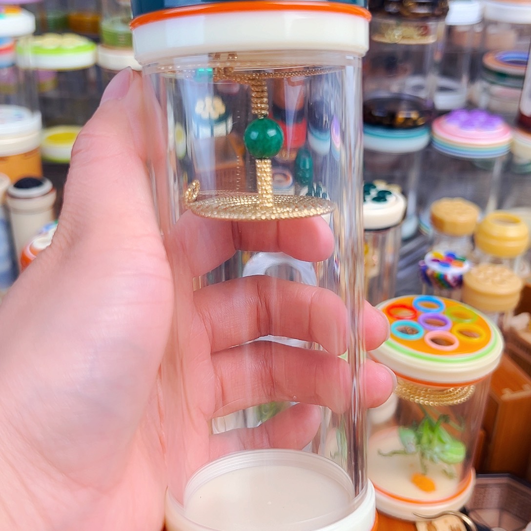 木鸣韵新款彩色拼蝈蝈罐➕满天星加高胆簧