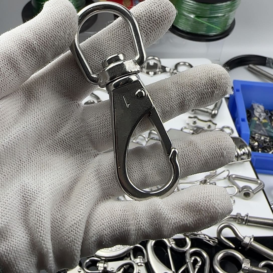 不锈钢万向钩1号×2个