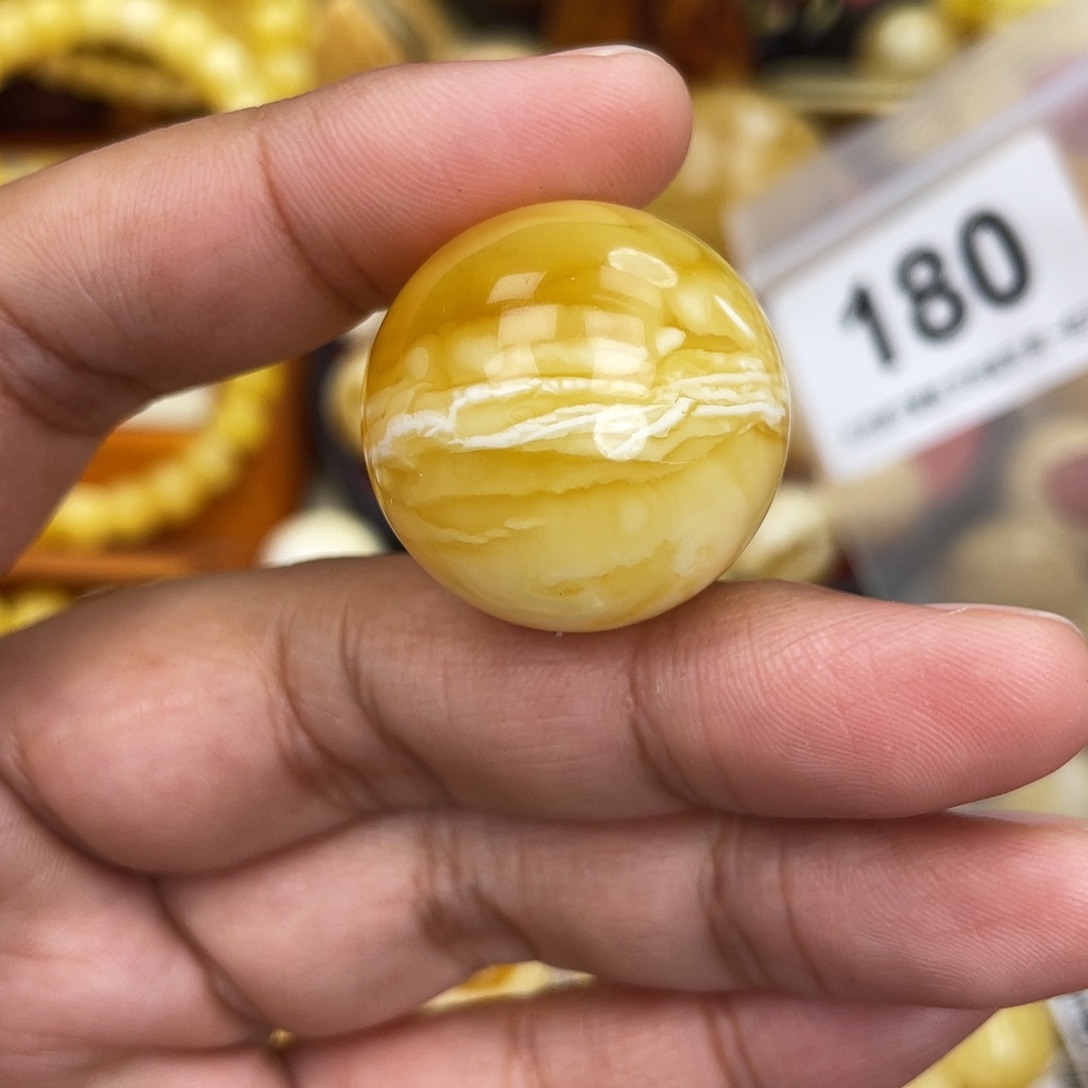 蜜蜡未镶嵌珠宝奇石水线27