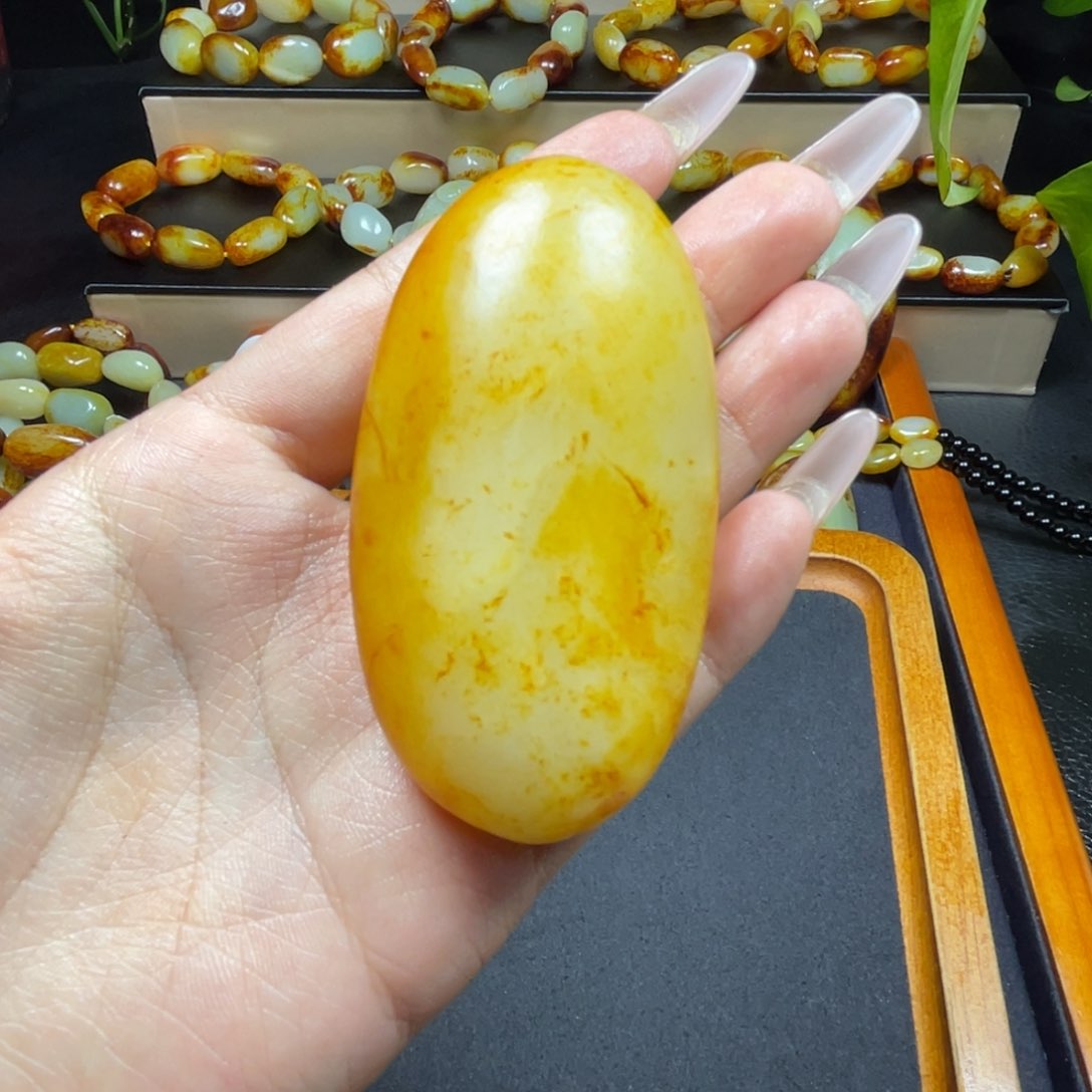 颈饰未镶嵌和田玉万***心