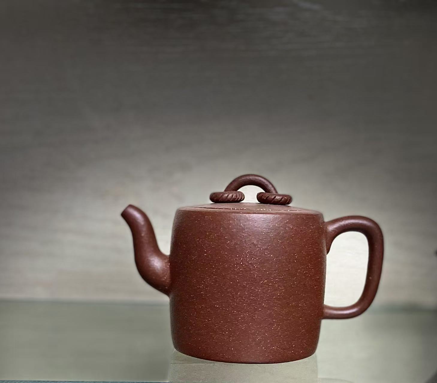 双圈壶170cc茶具自练原矿降坡泥紫泥老壶牛盖紫茄泥紫砂壶茶壶