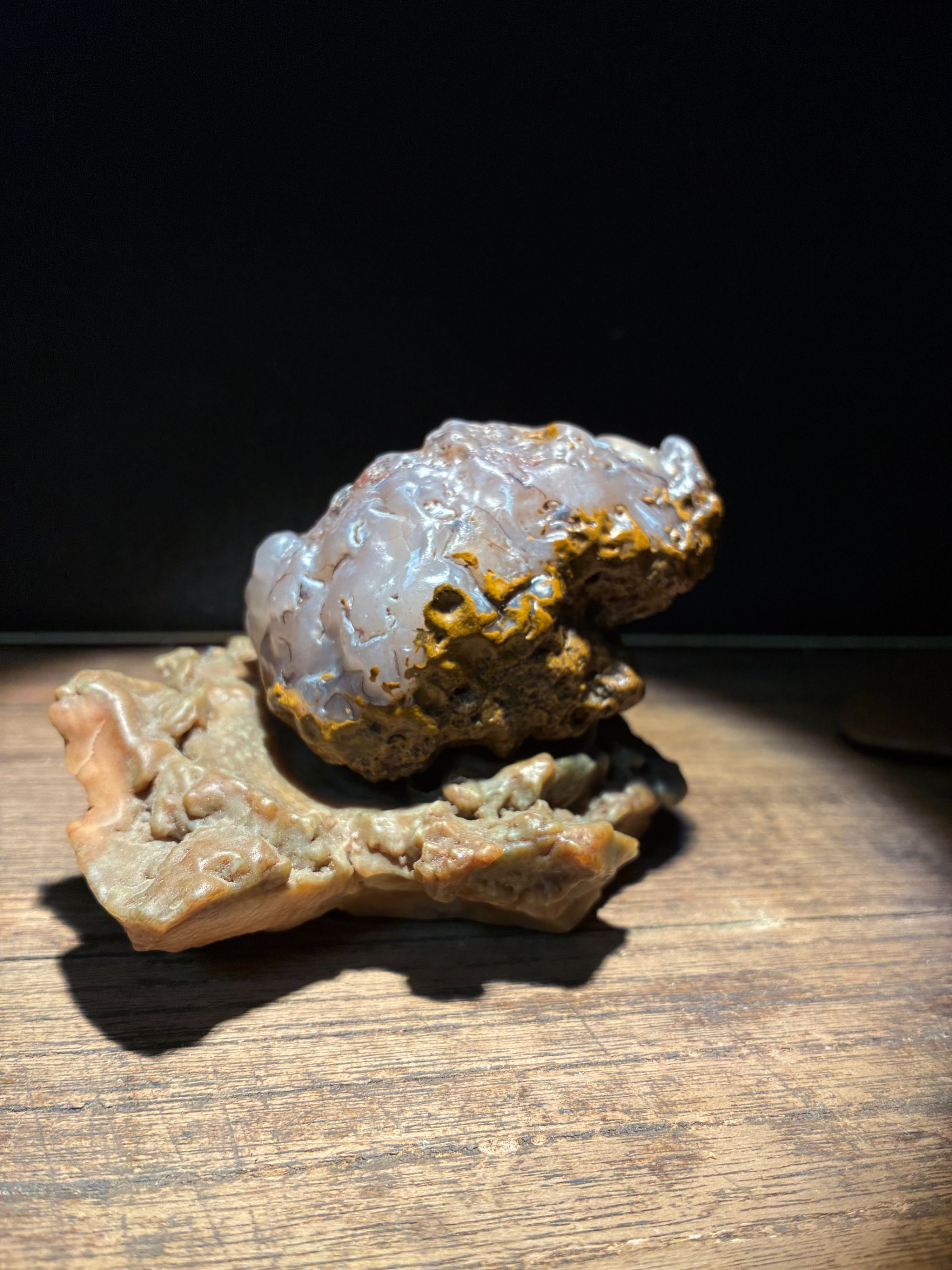 内蒙古戈壁石 奇石 新疆泥石 盆景石 家具办公室摆件