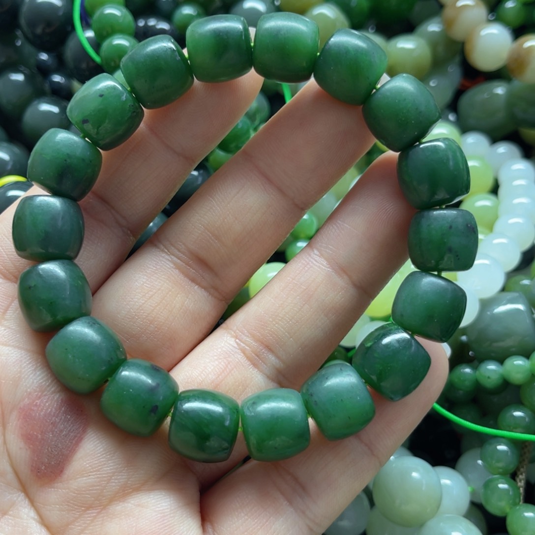 和田玉手链未镶嵌