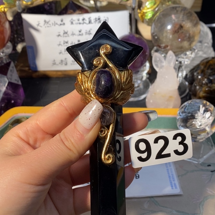 水晶未镶嵌珠宝半成品