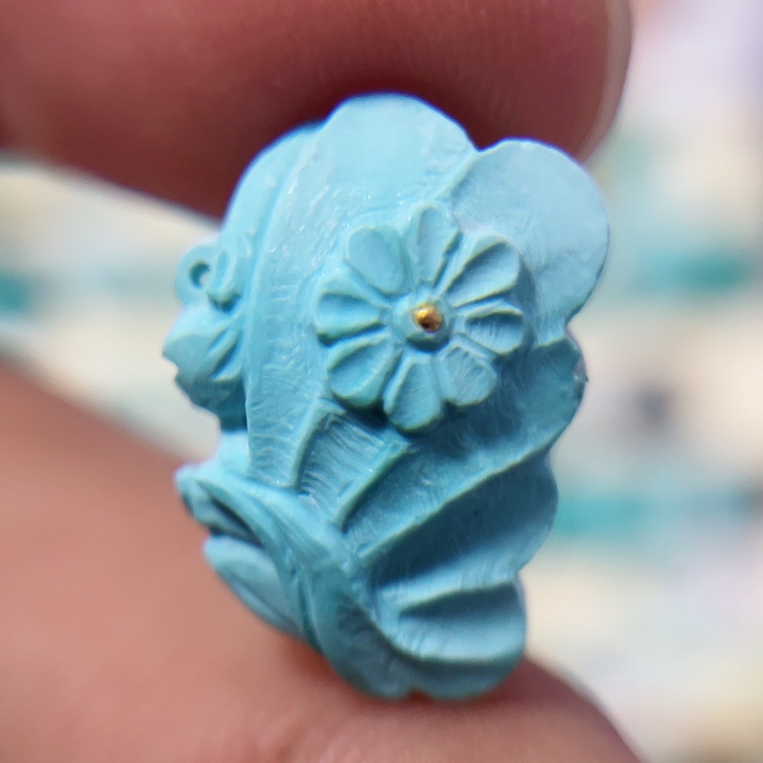 绿松石配饰未镶嵌