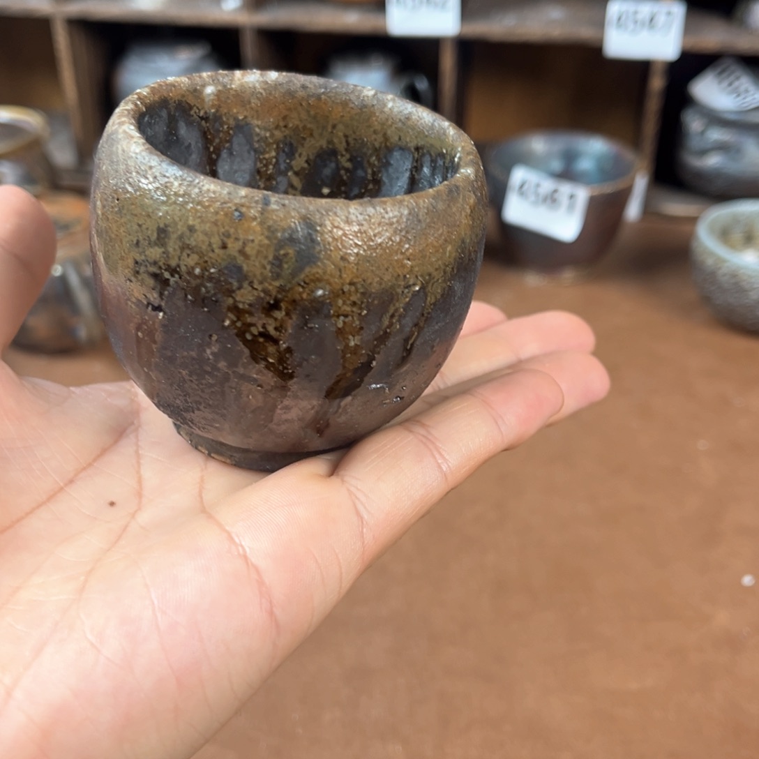 壶柴烧茶器主人杯