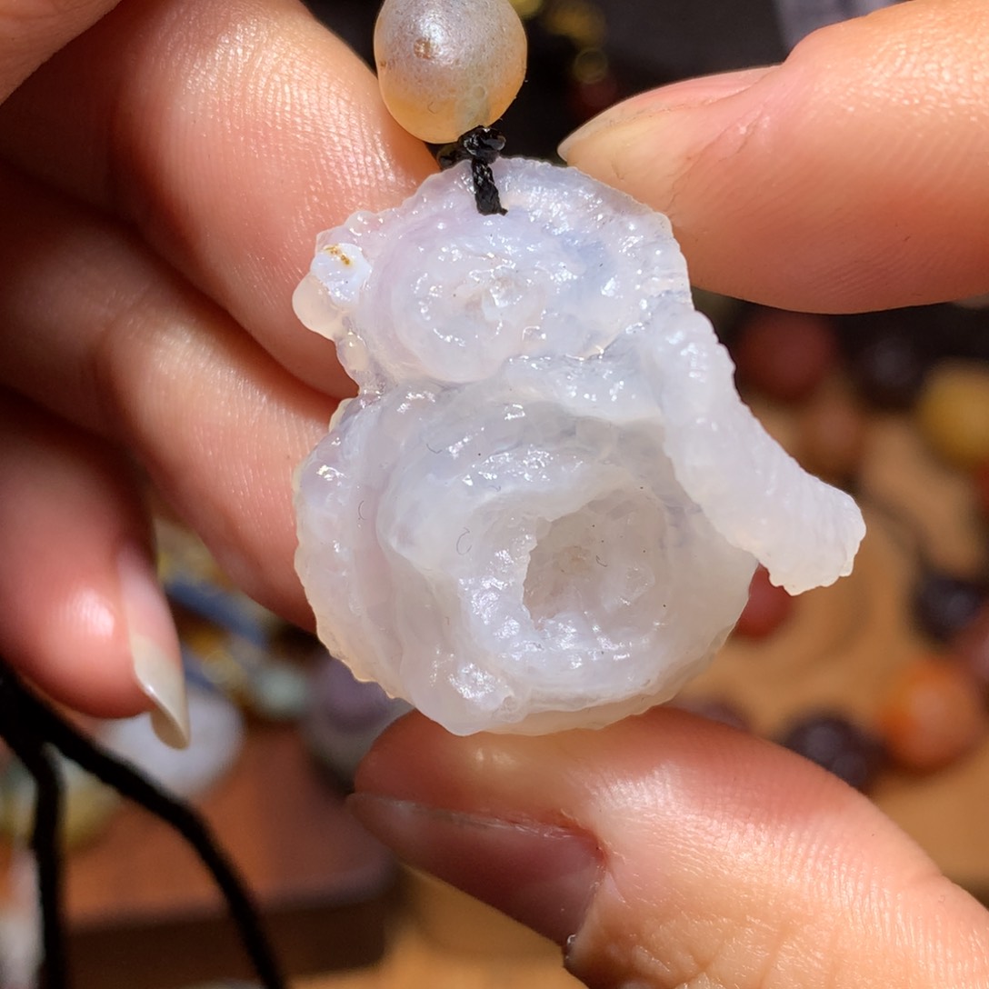 未镶嵌玛瑙/玉髓珠宝半成品