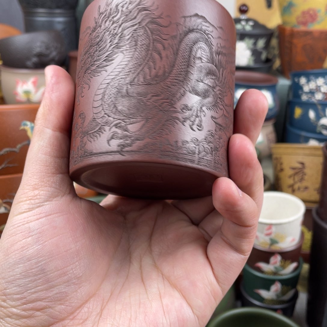 紫砂茶杯紫砂茶杯