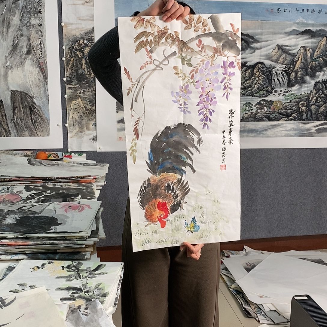 国画手写手绘国画作品52